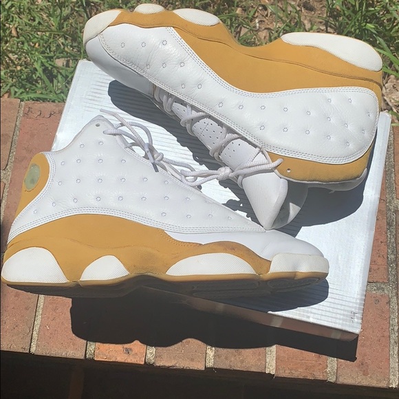 2004 NIKE AIR JORDAN 13 XIII WHEAT SIZE 9.5 FLINT - Picture 4 of 7